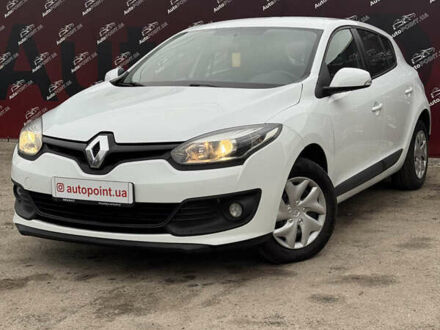 Белый Рено Меган, объемом двигателя 1.5 л и пробегом 231 тыс. км за 8200 $, фото 1 на Automoto.ua