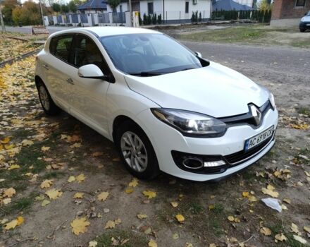 Белый Рено Меган, объемом двигателя 1.5 л и пробегом 295 тыс. км за 8500 $, фото 1 на Automoto.ua