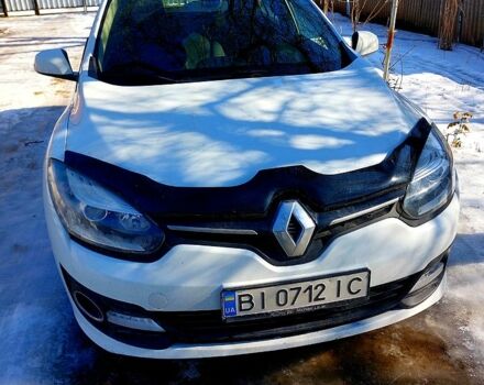 Білий Рено Меган, об'ємом двигуна 1.5 л та пробігом 22300 тис. км за 8500 $, фото 1 на Automoto.ua