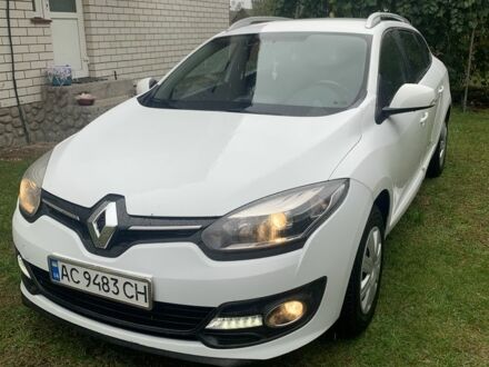 Белый Рено Меган, объемом двигателя 1.5 л и пробегом 226 тыс. км за 7900 $, фото 1 на Automoto.ua