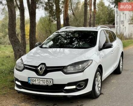 Рено Меган 2015 в Киеве на Automoto.ua Белый Рено Меган, объемом двигателя 1.5 л и пробегом 205 тыс. км за 6999 $, фото 1 на Automoto.ua