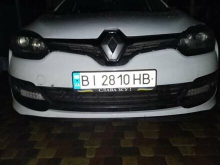 Белый Рено Меган, объемом двигателя 1.6 л и пробегом 245 тыс. км за 9700 $, фото 1 на Automoto.ua
