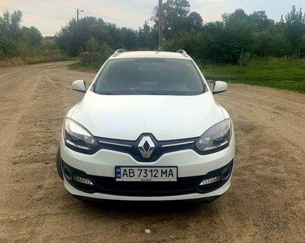 Белый Рено Меган, объемом двигателя 1.5 л и пробегом 191 тыс. км за 9300 $, фото 1 на Automoto.ua