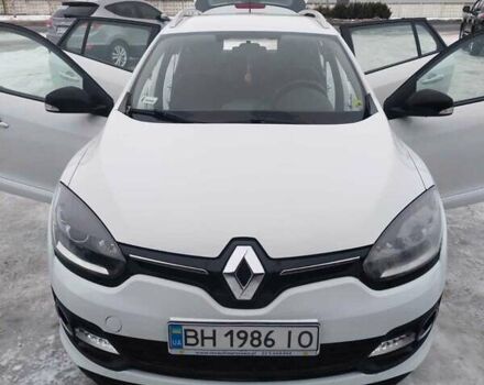 Белый Рено Меган, объемом двигателя 1.46 л и пробегом 186 тыс. км за 9800 $, фото 1 на Automoto.ua