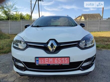 Рено Меган 2015 в Пирятине на Automoto.ua Белый Рено Меган, объемом двигателя 1.46 л и пробегом 294 тыс. км за 8999 $, фото 1 на Automoto.ua
