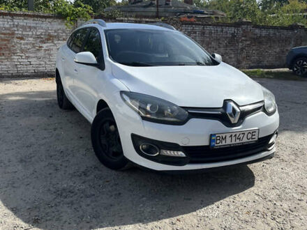 Белый Рено Меган, объемом двигателя 1.46 л и пробегом 166 тыс. км за 8700 $, фото 1 на Automoto.ua
