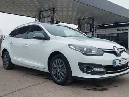 Белый Рено Меган, объемом двигателя 1.5 л и пробегом 164 тыс. км за 8999 $, фото 1 на Automoto.ua