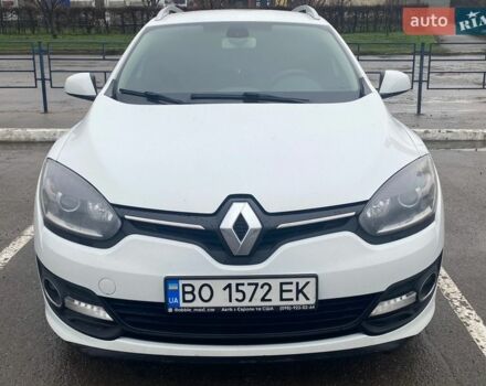 Белый Рено Меган, объемом двигателя 1.5 л и пробегом 300 тыс. км за 8200 $, фото 1 на Automoto.ua