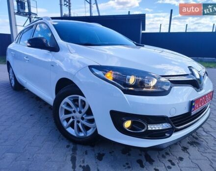Белый Рено Меган, объемом двигателя 1.5 л и пробегом 250 тыс. км за 9888 $, фото 1 на Automoto.ua