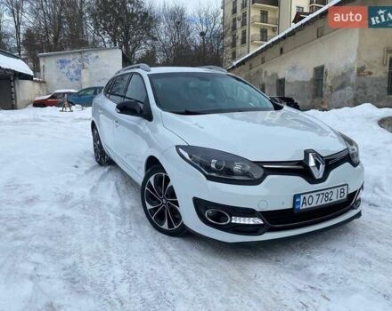 Белый Рено Меган, объемом двигателя 1.5 л и пробегом 173 тыс. км за 9500 $, фото 1 на Automoto.ua