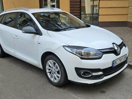 Рено Меган 2015 в Киеве на Automoto.ua Белый Рено Меган, объемом двигателя 1.5 л и пробегом 332 тыс. км за 7600 $, фото 1 на Automoto.ua