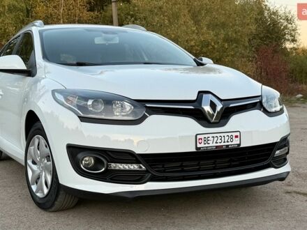 Белый Рено Меган, объемом двигателя 1.5 л и пробегом 250 тыс. км за 8150 $, фото 1 на Automoto.ua