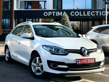 Белый Рено Меган, объемом двигателя 1.5 л и пробегом 253 тыс. км за 8200 $, фото 1 на Automoto.ua