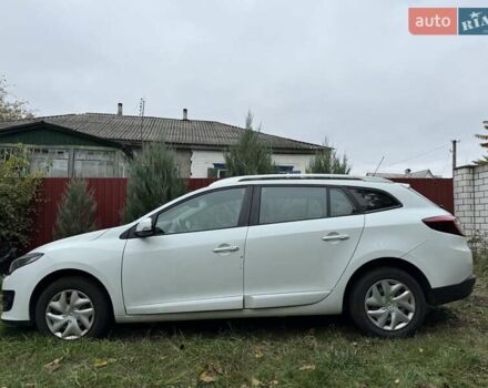 Белый Рено Меган, объемом двигателя 1.5 л и пробегом 163 тыс. км за 8200 $, фото 1 на Automoto.ua