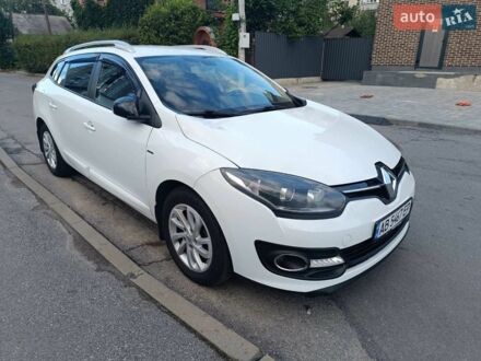 Белый Рено Меган, объемом двигателя 1.5 л и пробегом 260 тыс. км за 8100 $, фото 1 на Automoto.ua