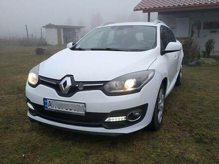 Белый Рено Меган, объемом двигателя 1.5 л и пробегом 190 тыс. км за 8950 $, фото 1 на Automoto.ua