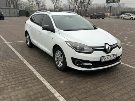 Белый Рено Меган, объемом двигателя 1.46 л и пробегом 206 тыс. км за 7300 $, фото 1 на Automoto.ua