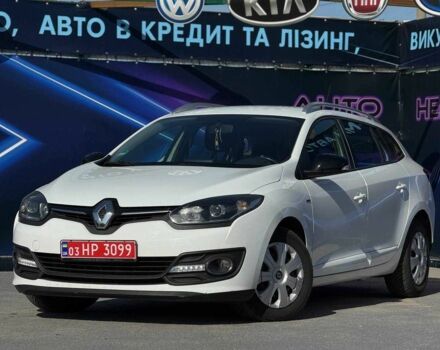 Белый Рено Меган, объемом двигателя 1.5 л и пробегом 208 тыс. км за 8799 $, фото 1 на Automoto.ua