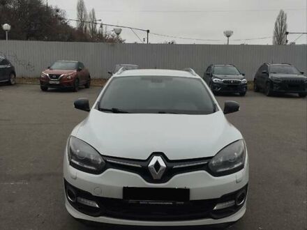 Белый Рено Меган, объемом двигателя 1.5 л и пробегом 349 тыс. км за 8200 $, фото 1 на Automoto.ua