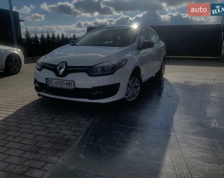 Белый Рено Меган, объемом двигателя 1.5 л и пробегом 362 тыс. км за 7799 $, фото 1 на Automoto.ua