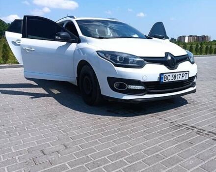 Белый Рено Меган, объемом двигателя 1.5 л и пробегом 295 тыс. км за 7100 $, фото 1 на Automoto.ua