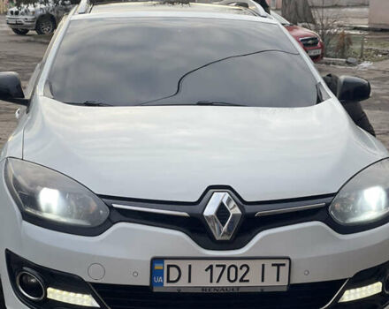 Белый Рено Меган, объемом двигателя 1.6 л и пробегом 355 тыс. км за 9000 $, фото 1 на Automoto.ua