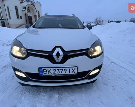 Белый Рено Меган, объемом двигателя 1.5 л и пробегом 171 тыс. км за 9300 $, фото 1 на Automoto.ua