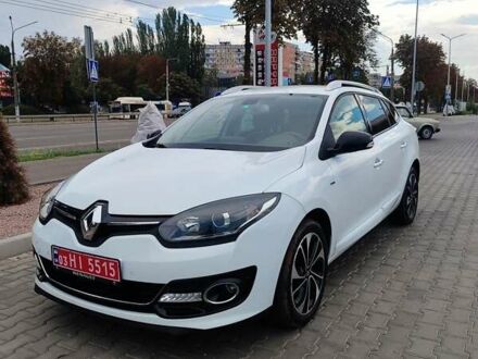 Белый Рено Меган, объемом двигателя 1.2 л и пробегом 199 тыс. км за 8700 $, фото 1 на Automoto.ua