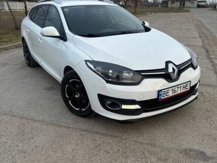 Белый Рено Меган, объемом двигателя 1.46 л и пробегом 198 тыс. км за 9750 $, фото 1 на Automoto.ua