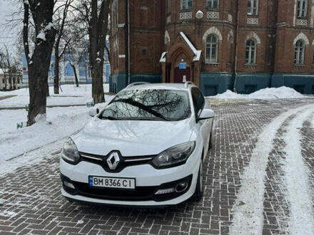 Рено Меган 2015 в Сумах на Automoto.ua Белый Рено Меган, объемом двигателя 1.46 л и пробегом 274 тыс. км за 8752 $, фото 1 на Automoto.ua