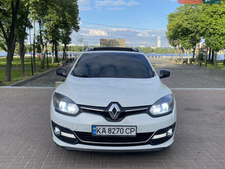 Рено Меган 2015 у Києві на Automoto.ua Білий Рено Меган, об'ємом двигуна 1.5 л та пробігом 240 тис. км за 9600 $, фото 1 на Automoto.ua