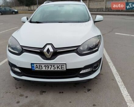 Белый Рено Меган, объемом двигателя 1.5 л и пробегом 218 тыс. км за 9700 $, фото 1 на Automoto.ua