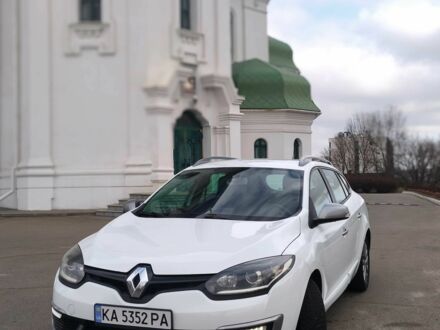 Белый Рено Меган, объемом двигателя 1.5 л и пробегом 325 тыс. км за 7900 $, фото 1 на Automoto.ua