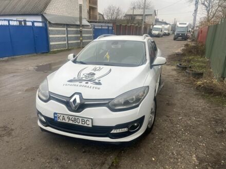 Белый Рено Меган, объемом двигателя 1.5 л и пробегом 450 тыс. км за 7327 $, фото 1 на Automoto.ua