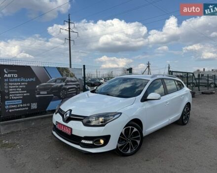 Белый Рено Меган, объемом двигателя 1.5 л и пробегом 215 тыс. км за 9499 $, фото 1 на Automoto.ua