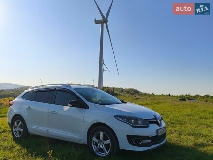 Белый Рено Меган, объемом двигателя 1.5 л и пробегом 300 тыс. км за 8500 $, фото 1 на Automoto.ua