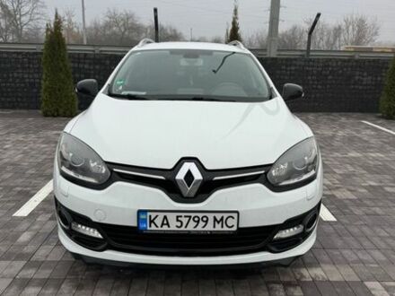 Белый Рено Меган, объемом двигателя 1.46 л и пробегом 250 тыс. км за 8000 $, фото 1 на Automoto.ua