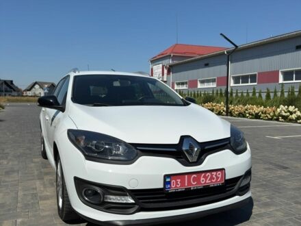 Білий Рено Меган, об'ємом двигуна 1.5 л та пробігом 183 тис. км за 9811 $, фото 1 на Automoto.ua