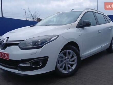 Белый Рено Меган, объемом двигателя 1.5 л и пробегом 149 тыс. км за 9600 $, фото 1 на Automoto.ua
