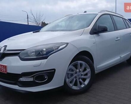 Белый Рено Меган, объемом двигателя 1.5 л и пробегом 149 тыс. км за 9600 $, фото 1 на Automoto.ua