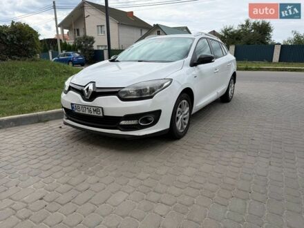 Белый Рено Меган, объемом двигателя 1.5 л и пробегом 243 тыс. км за 6900 $, фото 1 на Automoto.ua