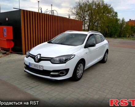 Белый Рено Меган, объемом двигателя 1.5 л и пробегом 255 тыс. км за 9600 $, фото 1 на Automoto.ua