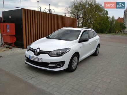Рено Меган 2016 в Сумах на Automoto.ua Белый Рено Меган, объемом двигателя 1.5 л и пробегом 255 тыс. км за 9600 $, фото 1 на Automoto.ua