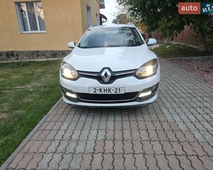 Белый Рено Меган, объемом двигателя 1.5 л и пробегом 186 тыс. км за 10750 $, фото 1 на Automoto.ua