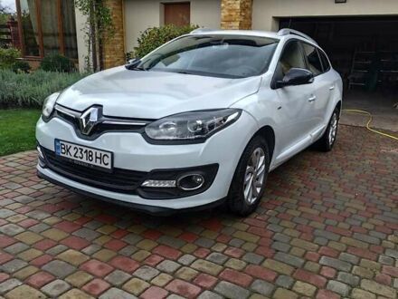 Белый Рено Меган, объемом двигателя 1.46 л и пробегом 202 тыс. км за 9500 $, фото 1 на Automoto.ua