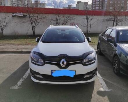 Белый Рено Меган, объемом двигателя 1.5 л и пробегом 300 тыс. км за 9000 $, фото 1 на Automoto.ua