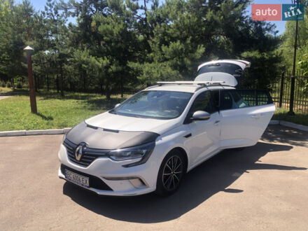 Белый Рено Меган, объемом двигателя 1.6 л и пробегом 188 тыс. км за 13400 $, фото 1 на Automoto.ua