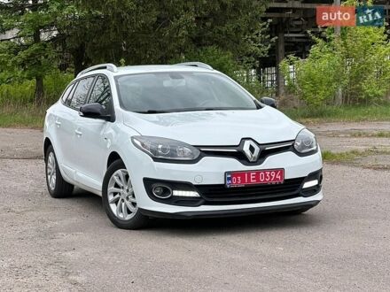 Белый Рено Меган, объемом двигателя 1.5 л и пробегом 275 тыс. км за 7950 $, фото 1 на Automoto.ua