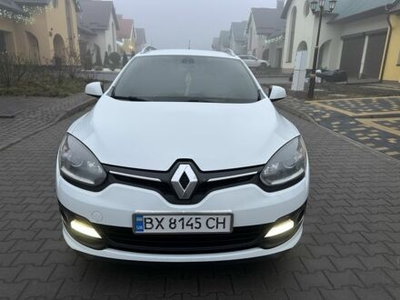 Белый Рено Меган, объемом двигателя 1.5 л и пробегом 206 тыс. км за 8650 $, фото 1 на Automoto.ua