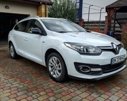 Белый Рено Меган, объемом двигателя 1.5 л и пробегом 199 тыс. км за 9800 $, фото 1 на Automoto.ua